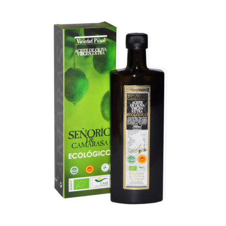 Señorío de Camarasa - Picual - Ecológico - Aceite de oliva virgen extra 1 x 500 ml
