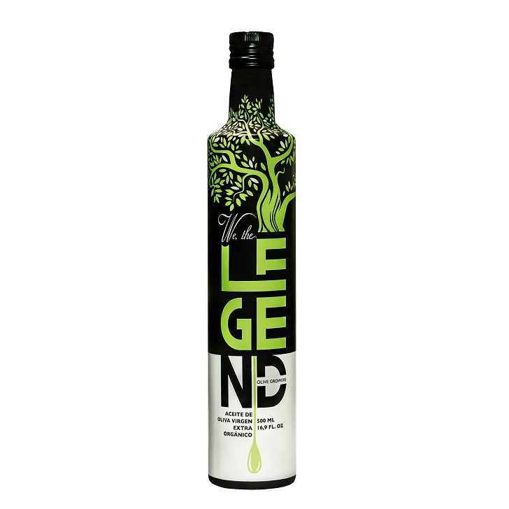 We, The Legend - Hojiblanca - Ecológico - Aceite de oliva virgen extra 500 ml