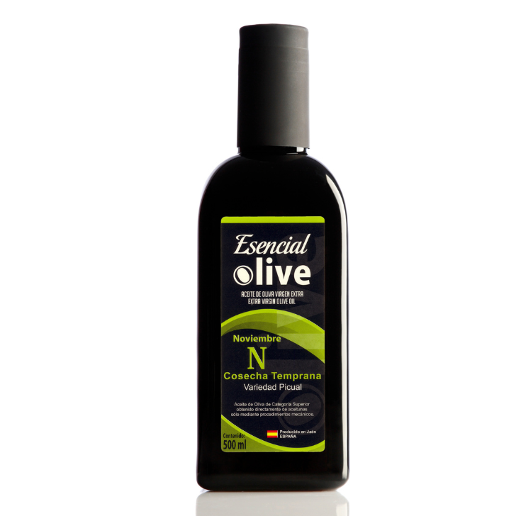 Esencial Olive - Noviembre - Picual - Aceite de oliva virgen extra 500 ml