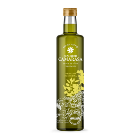 Señorío de Camarasa - Primer Día - Picual - Aceite de oliva virgen extra 500 ml