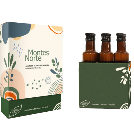 Montes Norte - Desgustación - Aceite de oliva virgen extra 3 x 250 ml