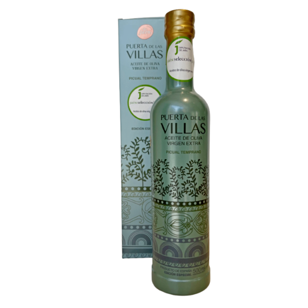 Puerta de Las Villas - Picual Temprano - Aceite de oliva virgen extra 1 x 500 ml