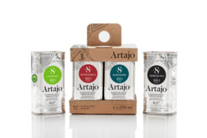 Artajo - Degustación - Ecológico - Aceite de oliva virgen extra 4 x 250 ml