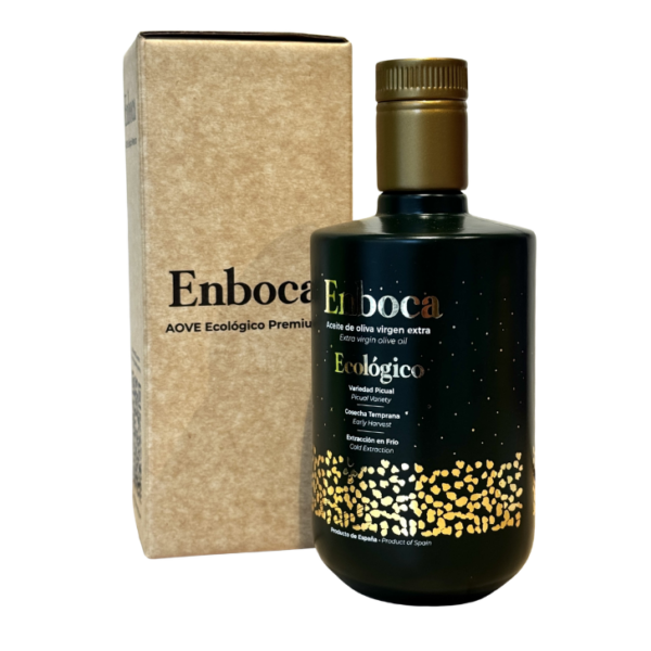 Enboca AOVE - Picual- Ecológico - Aceite de oliva virgen extra 1 x 500 ml