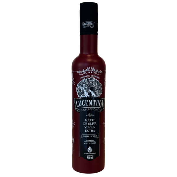 Lucentina - Selección - Hojiblanca - Aceite de oliva virgen extra 500 ml